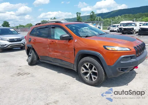 2014 Jeep Cherokee Trailhawk from USA, damaged, VIN 1C4PJMBS2EW308583
